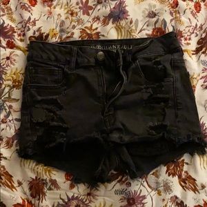 Black Jean shorts!